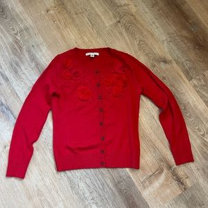 Banana Republic Floral Cardigan